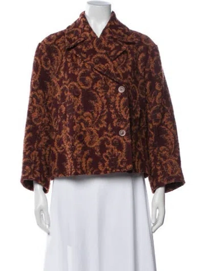 Pre-owned Karen Walker Patterned Jacket In Multicolor