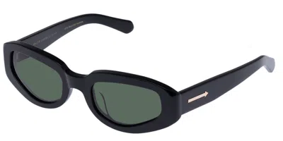 Karen Walker Rally Kas2349758 Occhiali Da Sole Neri Per Uomo In Black