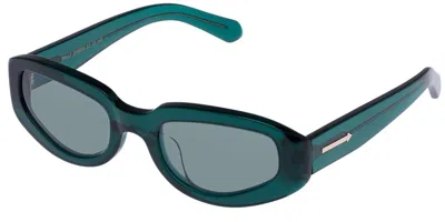 Karen Walker Rally Kas2349760 Occhiali Da Sole Verdi Per Uomo
