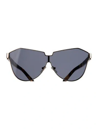 Pre-owned Karen Walker Shield Tinted Sunglasses In Multicolor