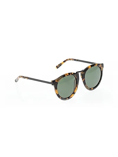 Pre-owned Karen Walker Sunglasses In Brown