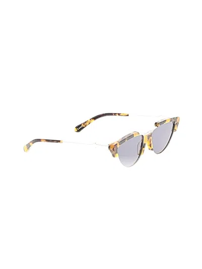Pre-owned Karen Walker Sunglasses In Gold