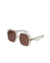 Karen Walker Women's Bloom Doom Sunglasses In Vintage Clear In Multi