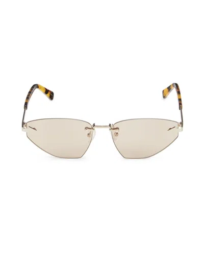 Karen Walker Women's Heartache 60mm Cat Eye Sunglasses In Gold