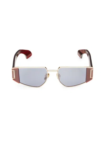 Karen Walker Women's Nix 52mm Oval Sunglasses In Brown
