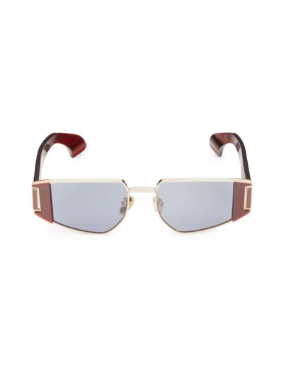 Karen Walker Women's Nix 52mm Oval Sunglasses In Azalea