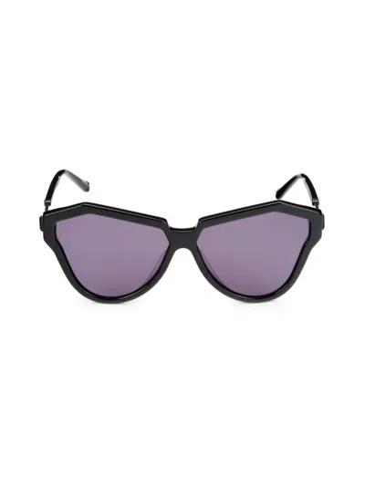 Karen Walker Women's One Hybrid 62mm Cat Eye Sunglasses In Purple