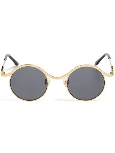 Karen Wazen Ollie Sunglasses In Gold