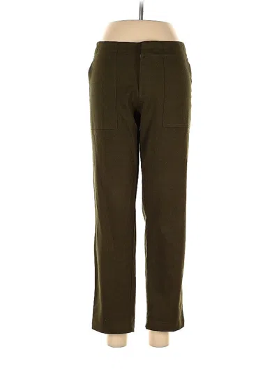 Pre-owned Karen Zambos Casual Pants In Green