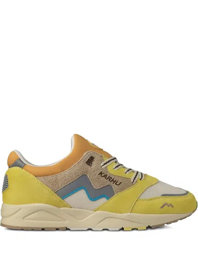 Karhu Aria 95 "cream Gold/warm Taupe" Sneakers In Yellow