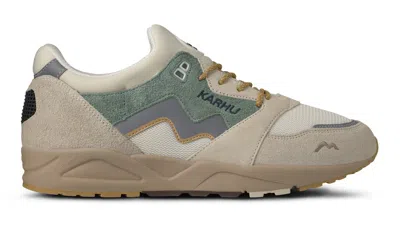 Karhu Aria 95 Trainers Molkky Collab Turtledove / Iceberg Green In Beige