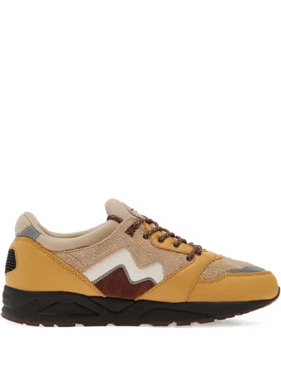 Karhu Aria 95 Zigzag-detail Sneakers In Orange