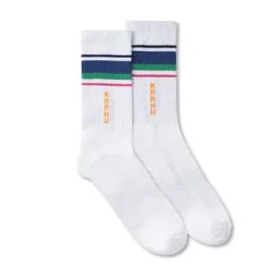 Karhu Classic Logo Socks Bright White True Navy