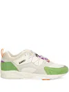 Karhu Fusion 2.0 Mesh-panelled Running Sneakers In Green