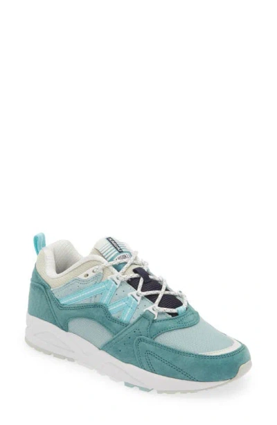 Karhu Gender Inclusive Fusion 2.0 Trainer In Mineral Blue/ Pastel Turqoise