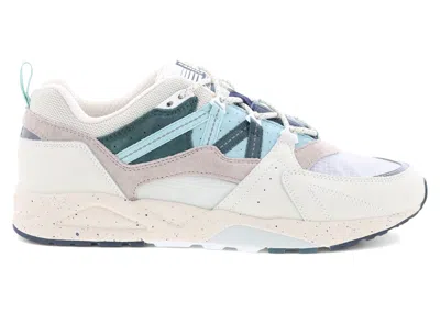 Pre-owned Karhu Men's  Fusion 2.0 Flow State Pack Sneakers In Lily White/surf Spray