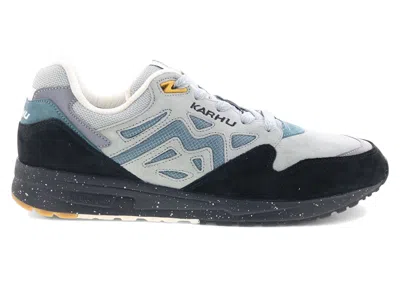 Pre-owned Karhu Men's  Legacy 96 Sneakers In Jet Black/stormy Weather In Multi