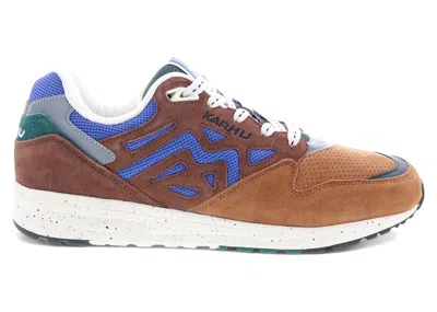 Pre-owned Karhu Men's  Legacy 96 Trees Of Finland Pack Sneakers In Aztec/sodalite Blue