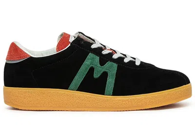 Pre-owned Karhu Men's  Trampas Sneakers In Jet Black/dark Ivy
