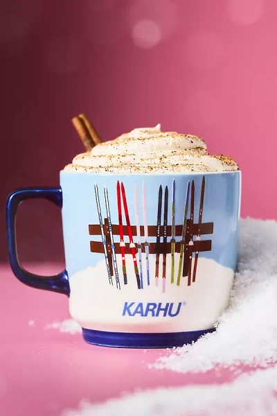 Karhu Stoneware Mug In Blue