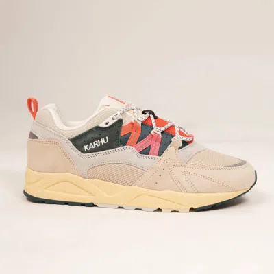 Karhu Unisex Fusion 2.0 Casual Sneakers In Whitecap Gray/cayenne In Multi