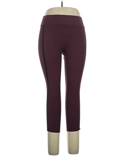 Pre-owned Kari Traa Active Pants In Burgundy
