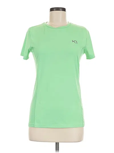 Pre-owned Kari Traa Active T-shirt In Green