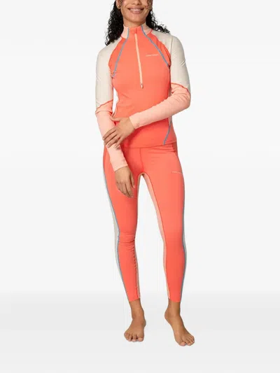 Kari Traa Alma Panelled Ski Pants In Orange
