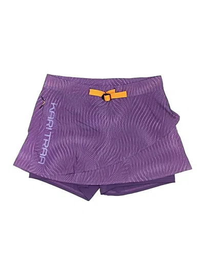 Pre-owned Kari Traa Casual Skirt In Purple