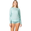 Kari Traa Embla Wool Long-sleeve Top In Blue