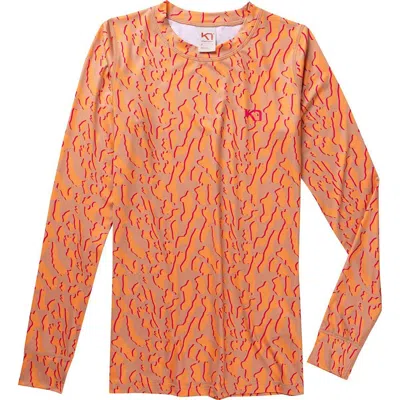 Kari Traa Fryd Long-sleeve Baselayer In Orange