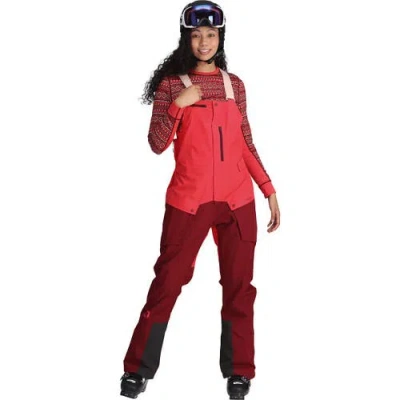 Kari Traa Johanne Bib Pant In Red