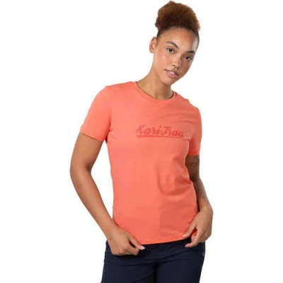 Kari Traa Molster T-shirt In Orange