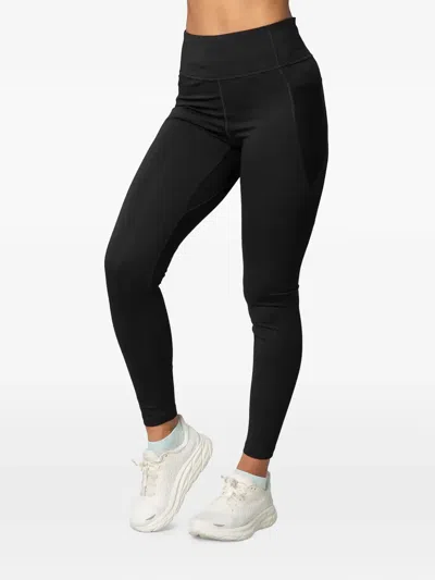 Kari Traa Nia High-waisted Panelled Leggings In Black
