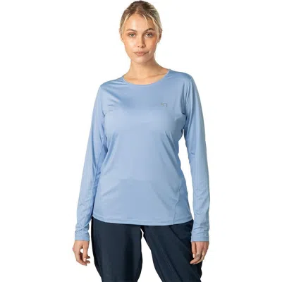 Kari Traa Nora Long-sleeve Shirt In Blue