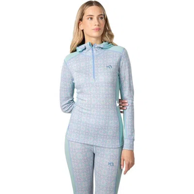 Kari Traa Rose Hooded Top In Blue