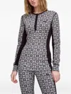 Kari Traa Rose Patterned Long-sleeved T-shirt In Multi