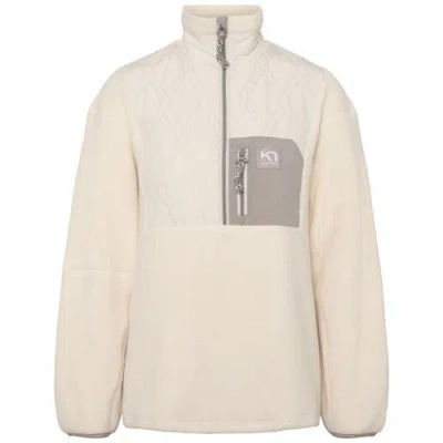 Kari Traa Rothe 1/2-zip Pullover Shirt In Neutral