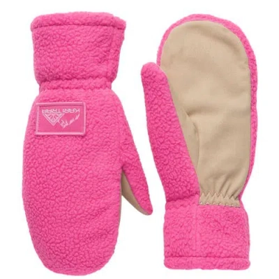 Kari Traa Rothe Pile Mitten In Pink