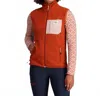 Kari Traa Rothe Vest In Maple In Brown