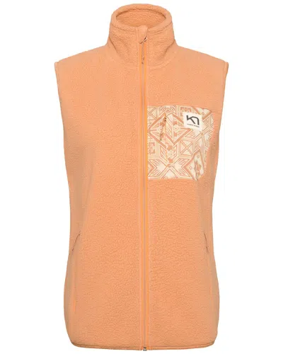 Kari Traa Rothe Vest In Orange