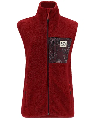 Kari Traa Rothe Vest In Red