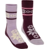 Kari Traa Rusa Wool Socks In Burgundy
