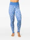Kari Traa Saga Fair Isle-pattern Base Layer Pants In Blue