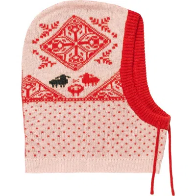 Kari Traa Saga Knit Balaclava In Red
