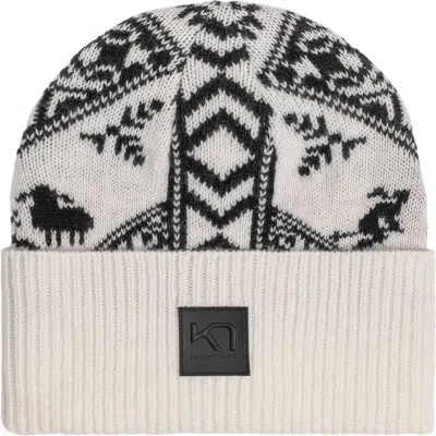 Kari Traa Saga Knit Beanie In White