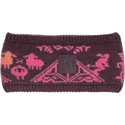 Kari Traa Saga Knit Headband In Brown