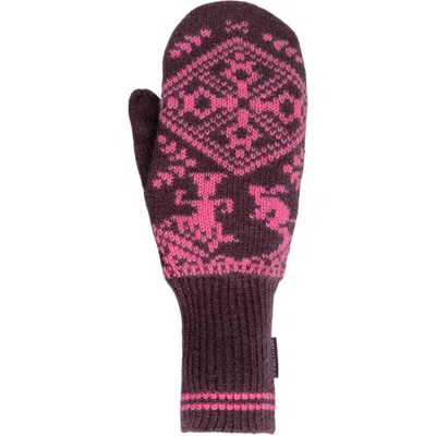 Kari Traa Saga Knit Mitten In Purple
