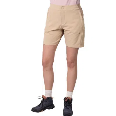 Kari Traa Sanne Trail Shorts 7in In Brown