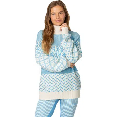 Kari Traa Smekker Knit Sweater In Ocean